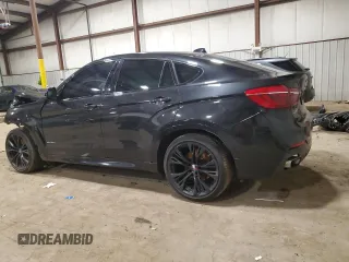 2018 BMW X6 xDrive50i with VIN 5UXKU6C53J0W39108, listed as a Copart auction lot 48705174 with 44,753 mi miles. Bid and sale history available at carsss.com. Image 2.