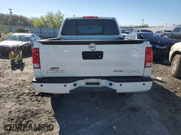 2015 Nissan Titan SL with VIN 1N6BA0ECXFN503956, listed as a Copart auction lot 80520844 with 107,989 mi miles and Salvage Title. Bid and sale history available at carsss.com. Image 6.
