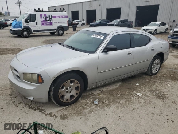 2007 Dodge Charger with VIN 2B3KA43R27H672429, listed as a Copart auction lot 45078155 with 165,145 mi miles and Salvage Title. Bid and sale history available at DreamBid. Image 1.