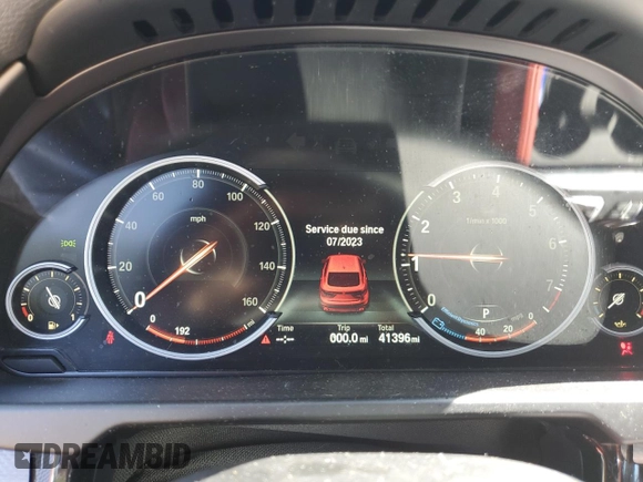 2018 BMW X6 xDrive35i with VIN 5UXKU2C53J0Z61708, listed as a Copart auction lot 68204043 with 41,396 mi miles. Bid and sale history available at carsss.com. Image 9.
