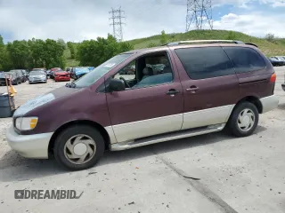 2000 Toyota Sienna LE with VIN 4T3ZF13C8YU306498, listed as a Copart auction lot 60357305 with 209,446 mi miles and Clean title. Bid and sale history available at DreamBid. Image 1.