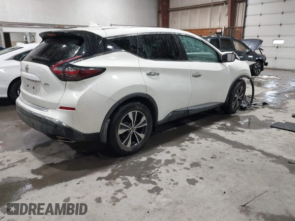 2020 Nissan Murano S with VIN 5N1AZ2ASXLN152232, listed as a IAAI auction lot 41577113 with 108,895 mi miles and . Bid and sale history available at DreamBid. Image 4.