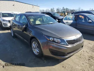 2011 Kia Optima LX with VIN KNAGM4A77B5074427, listed as a Copart auction lot 88841345 with Not Provided miles and Salvage Title. Bid and sale history available at carsss.com. Image 4.