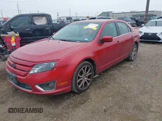 2010 Ford Fusion SE with VIN 3FAHP0HG4AR344180, listed as a IAAI auction lot 41435302 with 202,718 mi miles. Bid and sale history available at carsss.com. Image 2.