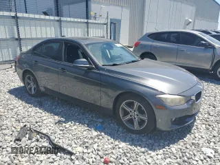 2014 BMW 3 Series 320i with VIN WBA3B1C50EP680059, listed as a Copart auction lot 53445255 with 140,233 mi miles and Salvage Title. Bid and sale history available at carsss.com. Image 4.