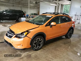 2014 Subaru Crosstrek Premium with VIN JF2GPAVC8E8203702, listed as a Copart auction lot 62579245 with 143,269 mi miles and Salvage title. Bid and sale history available at DreamBid. Image 1.