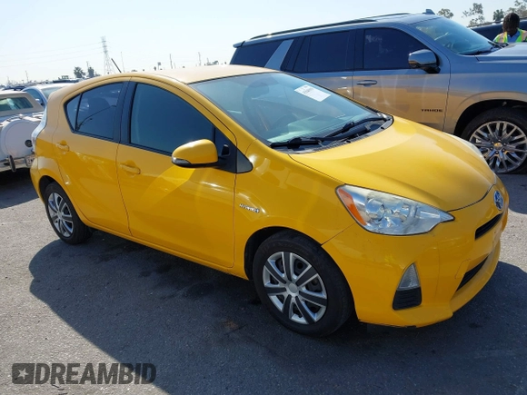 2014 Toyota Prius One with VIN JTDKDTB32E1068209, listed as a IAAI auction lot 41840919 with 201,698 mi miles and . Bid and sale history available at DreamBid. Image 1.