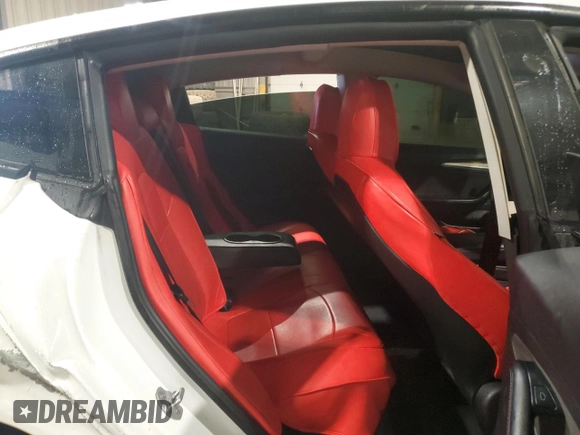 2021 Tesla Model 3 Standard Range Plus with VIN 5YJ3E1EA5MF987000, listed as a Copart auction lot 87638485 with Not Provided miles and Salvage Title. Bid and sale history available at DreamBid. Image 10.