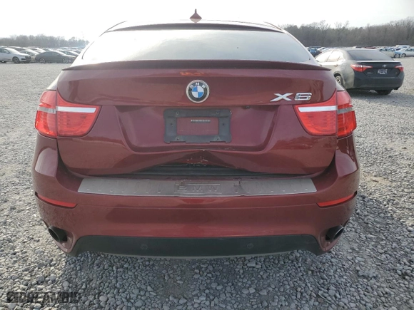 2010 BMW X6 xDrive35i with VIN 5UXFG4C50AL226655, listed as a Copart auction lot 47475925 with 0 mi miles and Salvage Title. Bid and sale history available at carsss.com. Image 6.