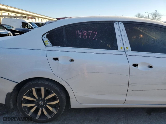 2014 Honda Civic Sedan EX-L with VIN 19XFB2F94EE052316, listed as a Copart auction lot 82867304 with 199,719 mi miles and Salvage Title. Bid and sale history available at carsss.com. Image 10.