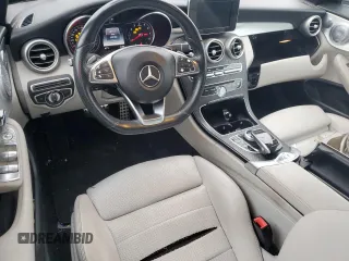 2018 Mercedes-Benz C 300 with VIN WDDWK4JB4JF603582, listed as a Copart auction lot 50948405 with 128,736 mi miles and Clean Title. Bid and sale history available at DreamBid. Image 8.
