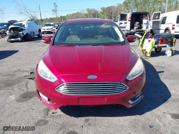 2015 Ford Focus Titanium with VIN 1FADP3N28FL215499, listed as a IAAI auction lot 41839092 with 152,102 mi miles. Bid and sale history available at carsss.com. Image 11.