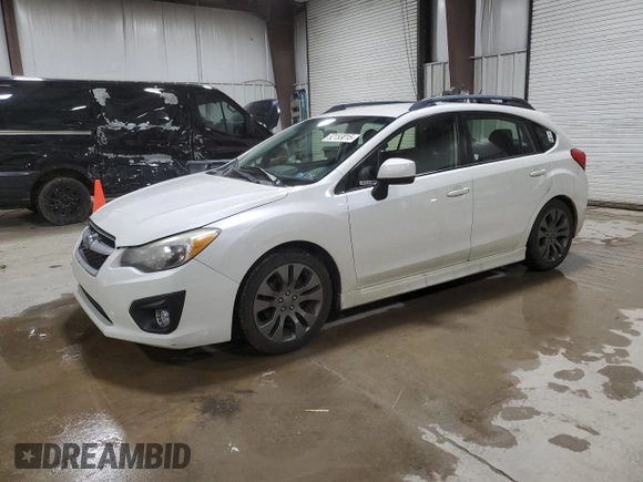 2014 Subaru Impreza Wagon 2.0i Sport Premium with VIN JF1GPAL62E8317583, listed as a Copart auction lot 52153015 with 142,875 mi miles and Salvage Title. Bid and sale history available at carsss.com. Image 1.