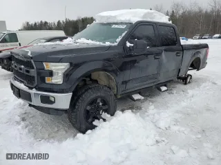 2015 Ford F-150 XLT w/HD Payload Pkg with VIN 1FTFW1EF2FFC42810, listed as a Copart auction lot 87191214 with 317,337 mi miles and Clean Title. Bid and sale history available at carsss.com. Image 1.