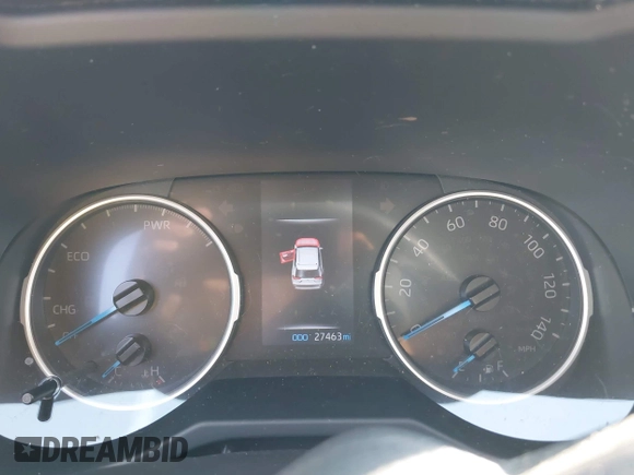 2021 Toyota RAV4 Hybrid LE with VIN JTMB6RFV3MD038562, listed as a IAAI auction lot 42576852 with 27,463 mi miles and . Bid and sale history available at DreamBid. Image 7.