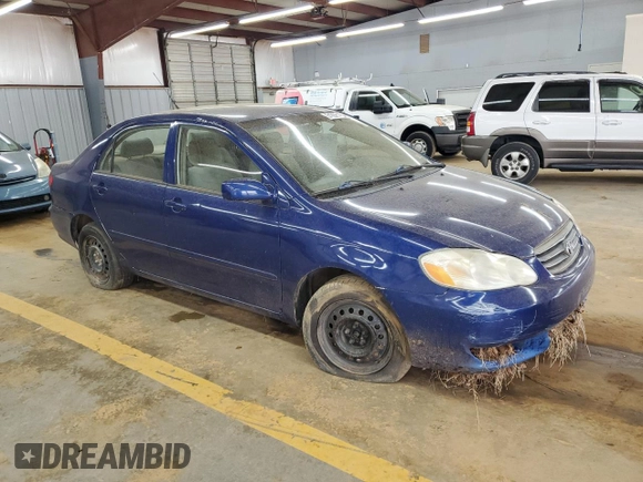 2003 Toyota Corolla CE with VIN JTDBR32E230003267, listed as a Copart auction lot 51008465 with 251,516 mi miles and Clean Title. Bid and sale history available at DreamBid. Image 4.