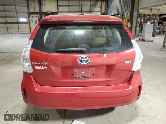 2014 Toyota Prius Two with VIN JTDZN3EU0E3342821, listed as a Copart auction lot 52625935 with 123,674 mi miles and Salvage title. Bid and sale history available at DreamBid. Image 6.