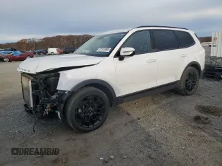 2022 Kia Telluride EX with VIN 5XYP3DHC3NG252841, listed as a Copart auction lot 81147994 with 50,481 mi miles and Salvage Title. Bid and sale history available at carsss.com. Image 1.