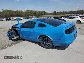 2013 Ford Mustang V6 with VIN 1ZVBP8AM2D5240418, listed as a Copart auction lot 50579625 with 171,998 mi miles and Salvage title. Bid and sale history available at DreamBid. Image 2.