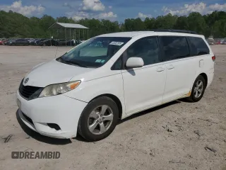 2012 Toyota Sienna LE AAS with VIN 5TDKK3DC4CS250870, listed as a Copart auction lot 55082265 with 183,411 mi miles and Salvage title. Bid and sale history available at DreamBid. Image 1.