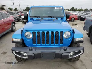2022 Jeep Gladiator Willys with VIN 1C6JJTAM4NL130350, listed as a Copart auction lot 65083755 with 51,880 mi miles and Salvage title. Bid and sale history available at DreamBid. Image 5.