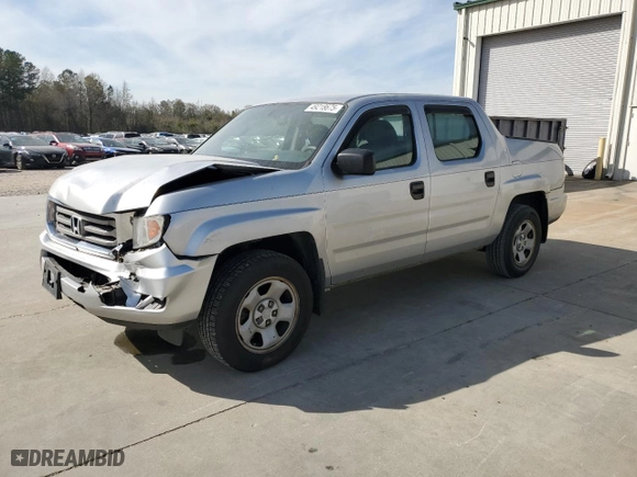 2013 Honda Ridgeline RT with VIN 5FPYK1F21DB014984, listed as a Copart auction lot 49218675 with 157,307 mi miles and Salvage Title. Bid and sale history available at carsss.com. Image 1.