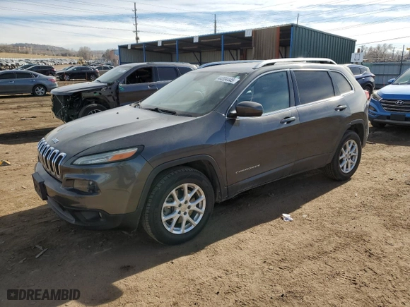 2016 Jeep Cherokee Altitude with VIN 1C4PJMCS9GW254796, listed as a Copart auction lot 44004445 with 96,189 mi miles and Salvage Title. Bid and sale history available at carsss.com. Image 1.