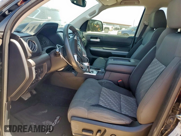 2021 Toyota Tundra SR5 with VIN 5TFDY5F13MX973717, listed as a Copart auction lot 57524545 with 120,978 mi miles and Salvage title. Bid and sale history available at DreamBid. Image 7.