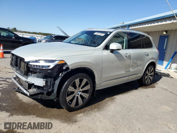 2020 Volvo XC90 Inscription with VIN YV4A22PL2L1534168, listed as a Copart auction lot 48818305 with 51,829 mi miles and Salvage Title. Bid and sale history available at carsss.com. Image 1.