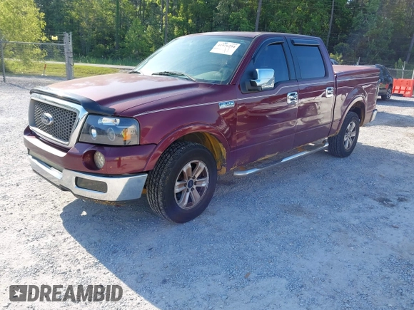 2005 Ford F-150 XLT with VIN 1FTPW125X5FA78690, listed as a IAAI auction lot 41976294 with 200,357 mi miles. Bid and sale history available at carsss.com. Image 2.