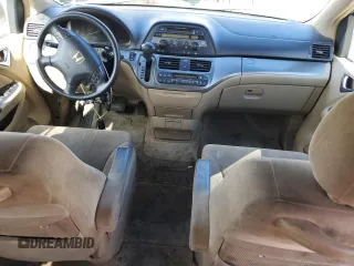 2005 Honda Odyssey EX with VIN 5FNRL38495B400655, listed as a Copart auction lot 49231485 with 0 mi miles and Salvage Title. Bid and sale history available at carsss.com. Image 8.