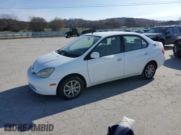 2002 Toyota Prius with VIN JT2BK18UX20069760, listed as a Copart auction lot 83605844 with 102,115 mi miles and Clean Title. Bid and sale history available at carsss.com. Image 1.