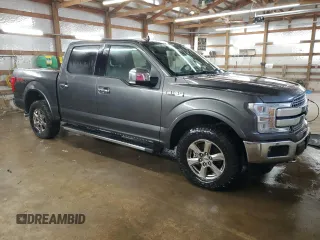 2018 Ford F-150 XL with VIN 1FTEW1EG0JKD86974, listed as a Copart auction lot 53945485 with 141,641 mi miles and Clean Title. Bid and sale history available at DreamBid. Image 4.
