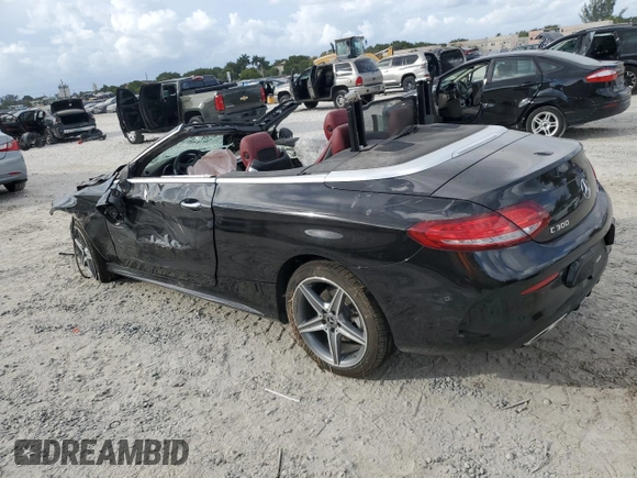 2018 Mercedes-Benz C 300 with VIN WDDWK4KB6JF643371, listed as a Copart auction lot 84370124 with Not provided miles and Salvage title. Bid and sale history available at DreamBid. Image 2.