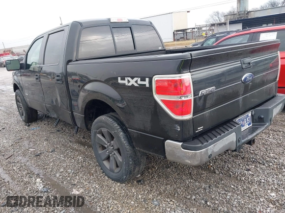 2014 Ford F-150 XL with VIN 1FTFW1ET8EKD54328, listed as a IAAI auction lot 41433351 with 272,821 mi miles and . Bid and sale history available at carsss.com. Image 3.