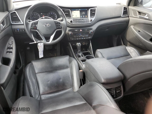 2017 Hyundai Tucson Value with VIN KM8J33A21HU474391, listed as a Copart auction lot 53798065 with 102,287 mi miles and Clean Title. Bid and sale history available at carsss.com. Image 8.