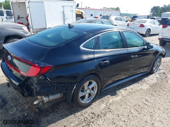 2020 Hyundai Sonata SE with VIN 5NPEG4JA9LH056882, listed as a IAAI auction lot 41822599 with 104,050 mi miles. Bid and sale history available at carsss.com. Image 4.