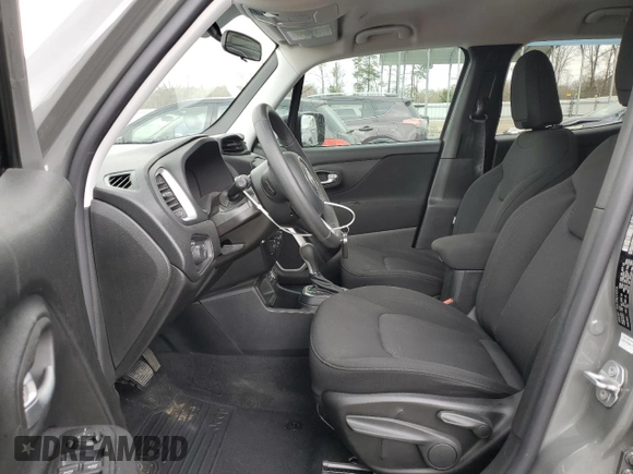 2020 Jeep Renegade Sport with VIN ZACNJAAB0LPL13344, listed as a Copart auction lot 49904585 with 53,663 mi miles and Salvage Title. Bid and sale history available at carsss.com. Image 7.