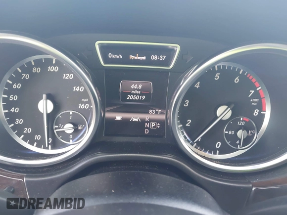 2013 Mercedes-Benz M 350 with VIN 4JGDA5HB6DA183465, listed as a IAAI auction lot 42769443 with 205,019 mi miles and . Bid and sale history available at DreamBid. Image 7.