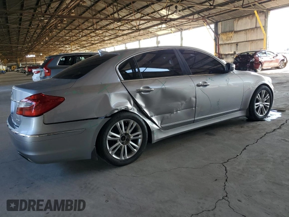2013 Hyundai Genesis 3.8L with VIN KMHGC4DD2DU226061, listed as a Copart auction lot 67978194 with 171,118 mi miles and Salvage Title. Bid and sale history available at carsss.com. Image 3.