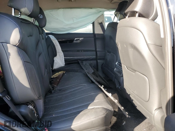 2025 Genesis GV80 Standard with VIN KMUHFESB6SU236741, listed as a Copart auction lot 53911785 with 1,203 mi miles and Salvage Title. Bid and sale history available at DreamBid. Image 11.