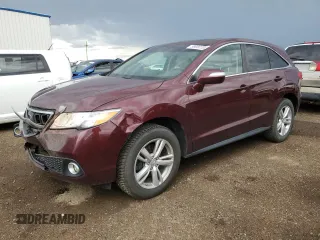 2014 Acura RDX Technology with VIN 5J8TB4H51EL017833, listed as a Copart auction lot 59980704 with 122,540 mi miles and Salvage Title. Bid and sale history available at DreamBid. Image 1.