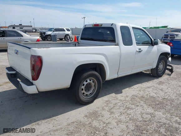 2009 Chevrolet Colorado Work Truck with VIN 1GCCS19E598145304, listed as a IAAI auction lot 41875757 with 211,667 mi miles. Bid and sale history available at carsss.com. Image 4.