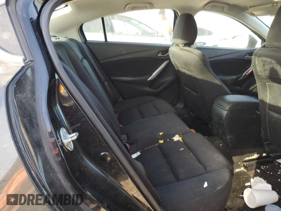2015 Mazda 6 i Sport with VIN JM1GJ1U52F1206088, listed as a Copart auction lot 49302035 with 50,129 mi miles and Salvage Title. Bid and sale history available at carsss.com. Image 10.