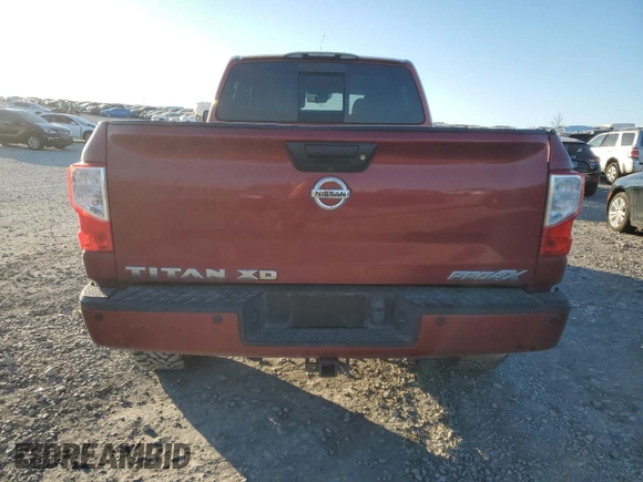 2016 Nissan Titan XD Platinum Reserve with VIN 1N6BA1F43GN502064, listed as a Copart auction lot 82686584 with 275,417 mi miles and Salvage Title. Bid and sale history available at carsss.com. Image 6.