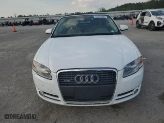 2007 Audi A4 3.2L with VIN WAUDH48H07K034835, listed as a Copart auction lot 52779265 with 77,383 mi miles and Salvage Title. Bid and sale history available at carsss.com. Image 5.