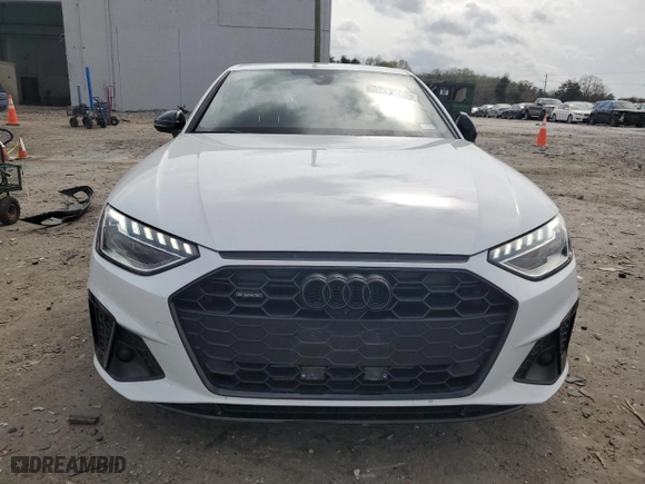 2022 Audi A4 Sedan S line Premium Plus with VIN WAUEAAF43NN003551, listed as a Copart auction lot 51765665 with 39,216 mi miles and Salvage Title. Bid and sale history available at carsss.com. Image 5.