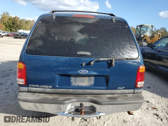 2001 Ford Explorer XLT with VIN 1FMZU63PX1ZA74123, listed as a Copart auction lot 75094814 with Not provided miles and Salvage title. Bid and sale history available at DreamBid. Image 6.