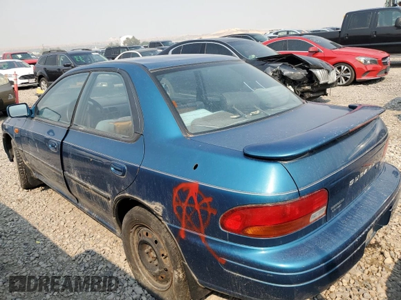 1995 Subaru Impreza with VIN JF1GC6552SH511488, listed as a Copart auction lot 88160855 with 101,767 mi miles and Salvage title. Bid and sale history available at DreamBid. Image 2.