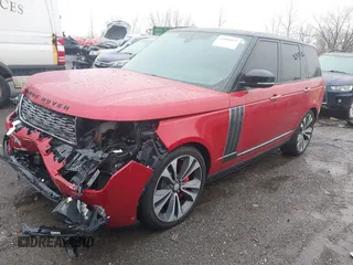 2020 Land Rover Range Rover SV Autobiography Dynamic with VIN SALGW2RE3LA580584, listed as a IAAI auction lot 41089853 with 62,057 mi miles and . Bid and sale history available at DreamBid. Image 19.